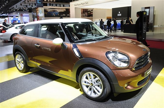 2013 Mini Paceman: Paris 2012 1