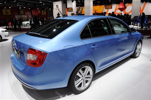 2013 Skoda Rapid: Paris 2012 1