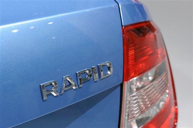 2013 Skoda Rapid: Paris 2012 13