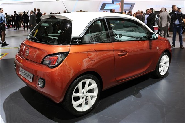 2013 Opel Adam: Paris 2012 2