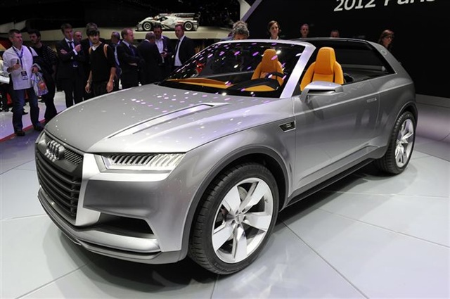 Audi Crosslane Coupe Concept: Paris 2012 1