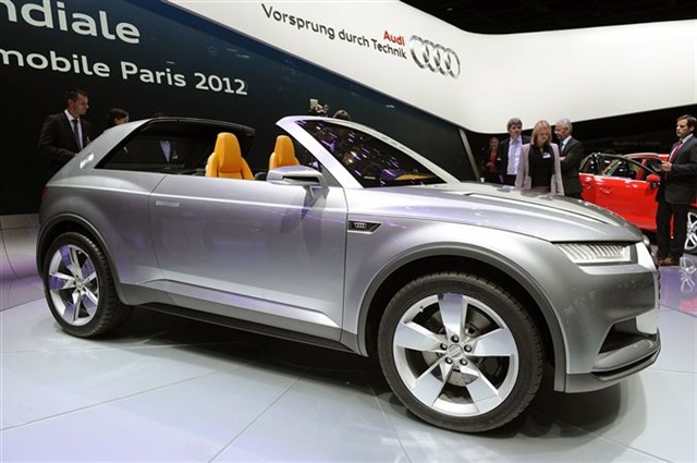 Audi Crosslane Coupe Concept: Paris 2012 17