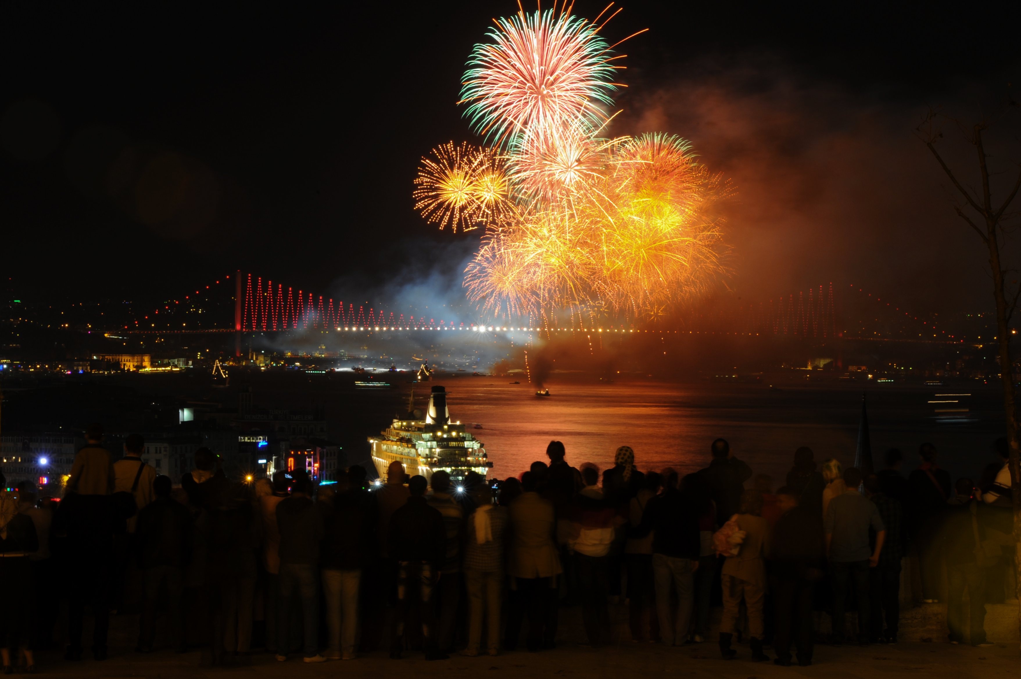 Boğaz'da Cumhuriyet gösterisi 4