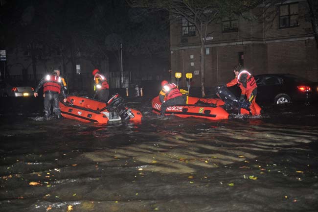 Sandy Kasırgası ABD'yi fena vurdu 40