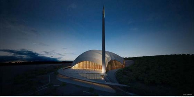 Çamlıca'ya yapılacak camii için açılan proje yarışmasına gönderilen 14