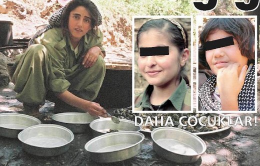 Kadın PKK'lıların içler acısı görüntüleri! 2