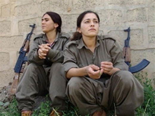 Kadın PKK'lıların içler acısı görüntüleri! 23