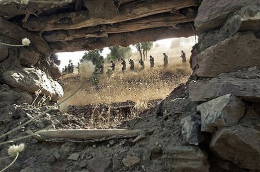 Kadın PKK'lıların içler acısı görüntüleri! 5