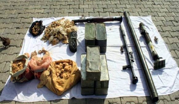 Terörist mağaralarından çıkanlar şok etti 24
