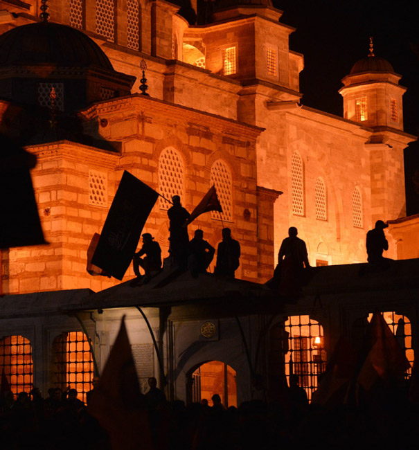 Fatih Camii'nde İsrail'e tepki 5