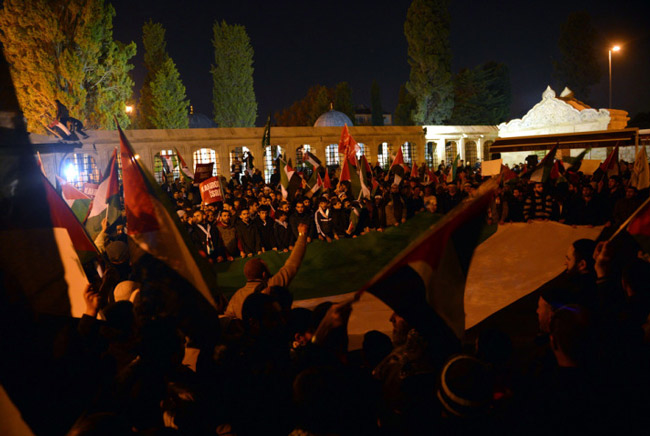 Fatih Camii'nde İsrail'e tepki 9