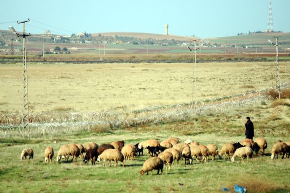 Suriye sınırından böyle geçiyorlar 35