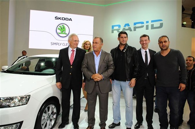 Galatasaray Tam Kadro Skoda Standında! 2