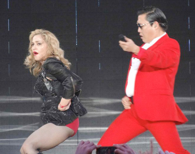 Madonna gangnam dansı yaptı 3