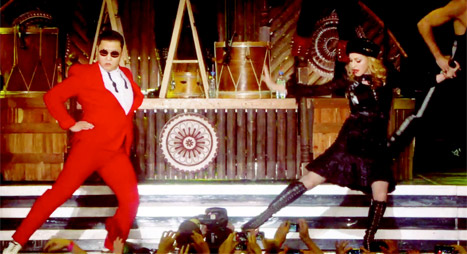 Madonna gangnam dansı yaptı 7