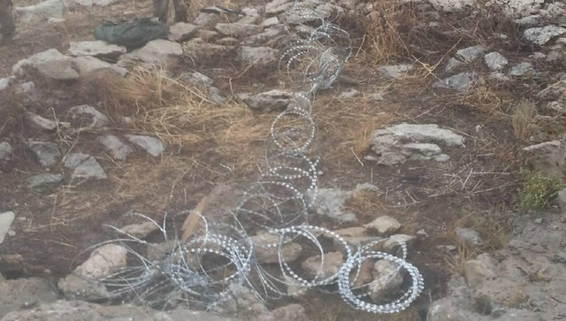Mehmetçik, PKK'lıların sığınağını buldu ve imha etti. 6 odalı sığın 100