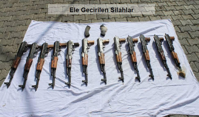 Mehmetçik, PKK'lıların sığınağını buldu ve imha etti. 6 odalı sığın 40