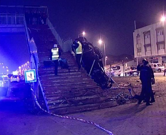 Bu kaza görenleri şoke etti 6