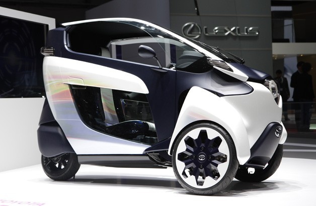 Toyota'nın Üç Tekerlekli Aracı Böyle Olacak 1
