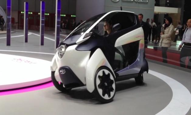 Toyota'nın Üç Tekerlekli Aracı Böyle Olacak 15