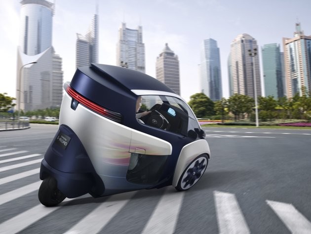 Toyota'nın Üç Tekerlekli Aracı Böyle Olacak 2
