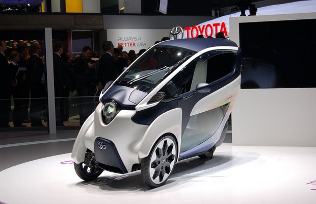 Toyota'nın Üç Tekerlekli Aracı Böyle Olacak 3