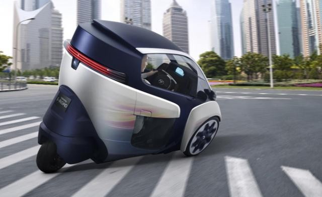 Toyota'nın Üç Tekerlekli Aracı Böyle Olacak 7