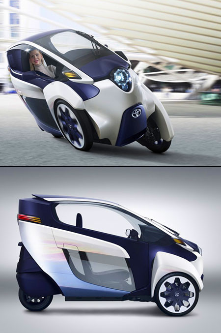 Toyota'nın Üç Tekerlekli Aracı Böyle Olacak 9