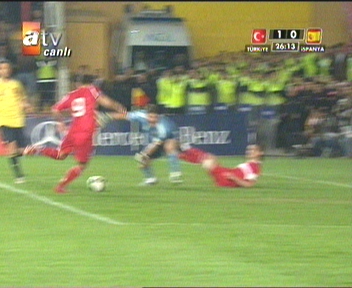 Türkiye-İspanya Maçı Golleri 1-2 Semih 13