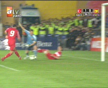 Türkiye-İspanya Maçı Golleri 1-2 Semih 14