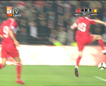 Türkiye-İspanya Maçı Golleri 1-2 Semih 5