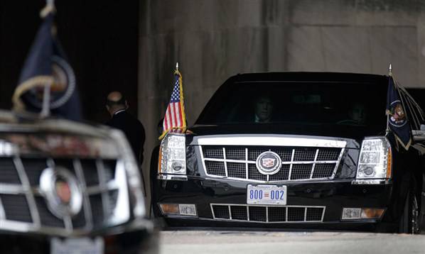İsrail'de Obama'nın Limuzini Arıza Yaptı 1
