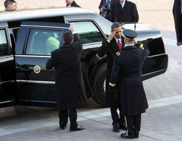 İsrail'de Obama'nın Limuzini Arıza Yaptı 3
