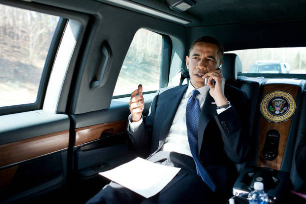 İsrail'de Obama'nın Limuzini Arıza Yaptı 5