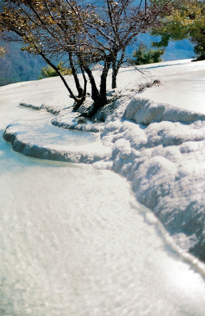 Çin'deki Pamukkale! Hayranlık Uyandırıyor 13