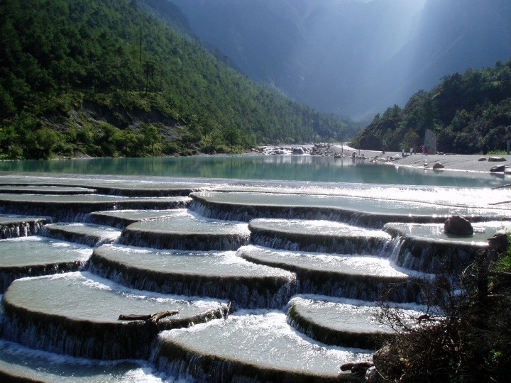 Çin'deki Pamukkale! Hayranlık Uyandırıyor 14