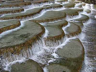 Çin'deki Pamukkale! Hayranlık Uyandırıyor 17