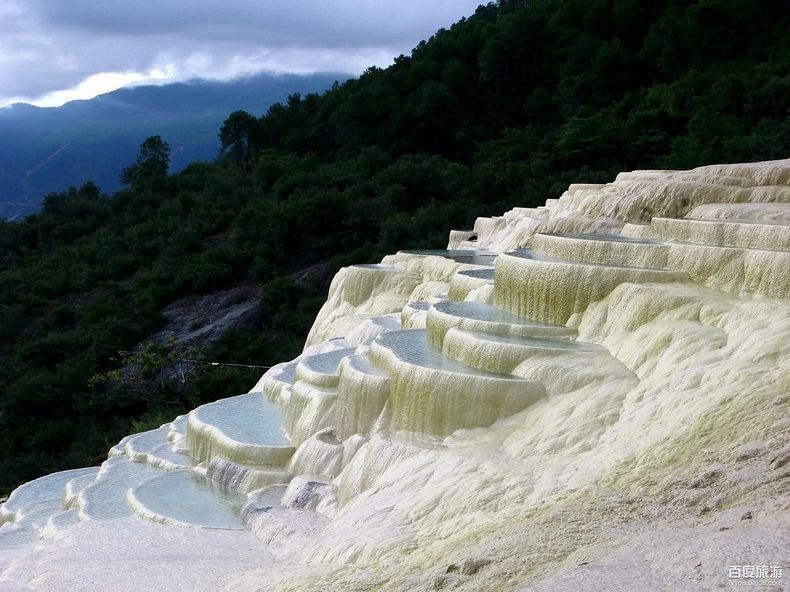 Çin'deki Pamukkale! Hayranlık Uyandırıyor 6