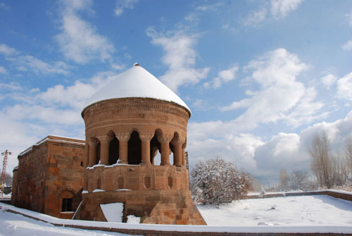 Tarihi güzelliklere bir de karlı bakın 2