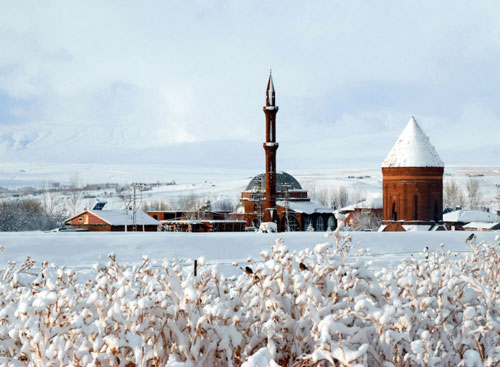 Tarihi güzelliklere bir de karlı bakın 3