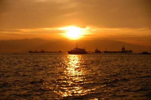 Kocaeli'nde gün batımı 2
