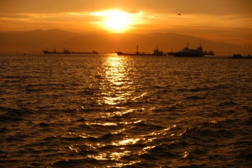Kocaeli'nde gün batımı 3