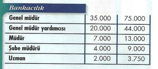 İşte özel sektörde 2011 maaşları! 2