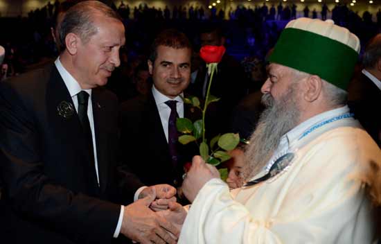 Diyanet İşleri Başkanı'ndan Erdoğan'a Hediye 13