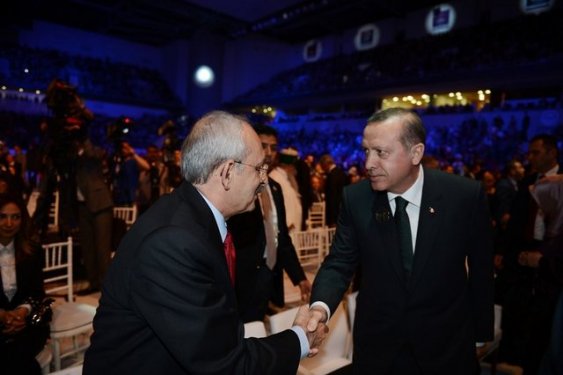 Erdoğan ile Kılıçdaroğlu Böyle Tokalaştı 11