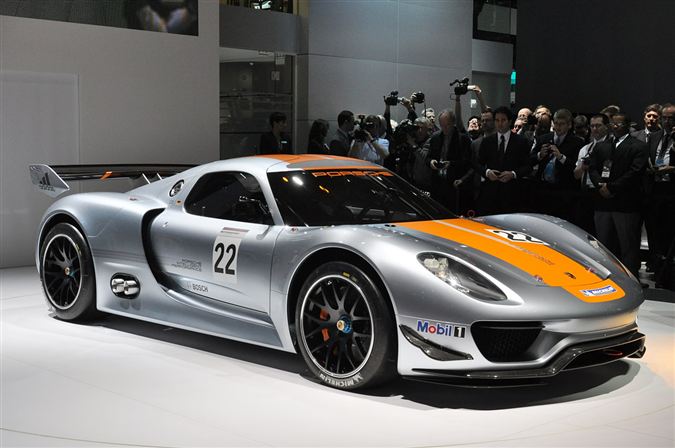 Porsche 918 RSR Detroit 2011 2
