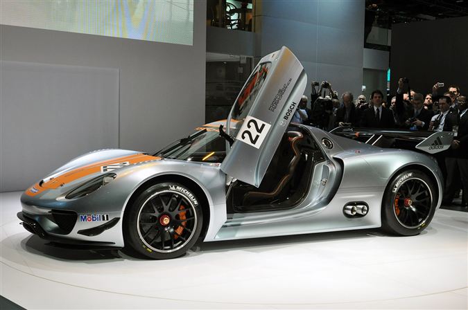 Porsche 918 RSR Detroit 2011 8