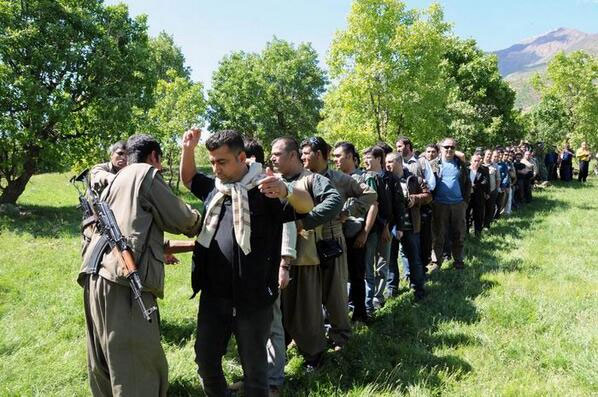 Medya Mensupları Kandil'de Böyle Görüntülendi 2