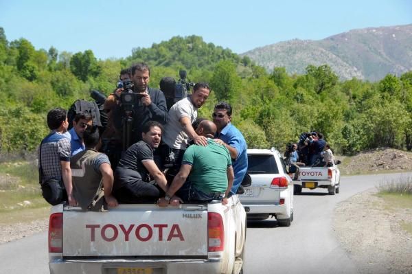 Medya Mensupları Kandil'de Böyle Görüntülendi 26