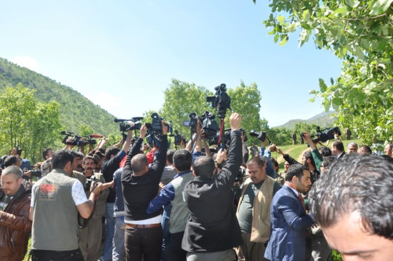 Medya Mensupları Kandil'de Böyle Görüntülendi 6